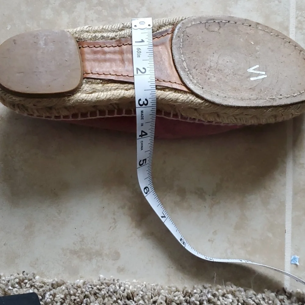 Chloé Lauren Suade Espadrilles, Size 7.5